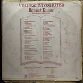 Hemant Kumar  - Vintage Favourites (Hemant Kumar Sings His Own Compositions (Vinyl)